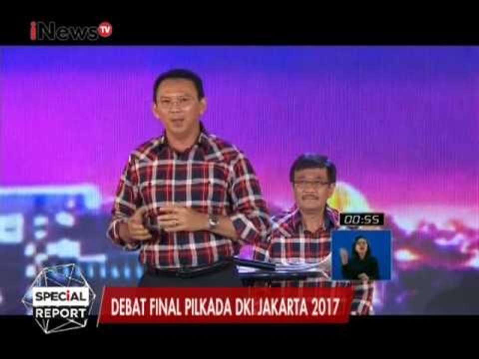 Ahok : Kami memiliki tim pendamping rehabilitas korban Narkoba profesional - Debat Pilkada DKI III