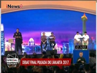 AHY sebut rapor buruk Gubernur Jakarta hingga hari ini - Debat Pilkada DKI III