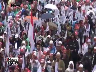 Peserta aksi damai 112 tertahan di Jalan Ridwan Rais - iNews Siang 11/02