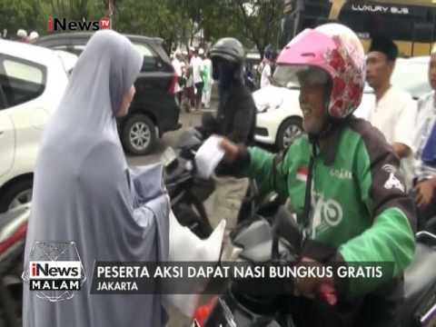 4000 nasi bungkus disiapkan, peserta aksi damai 112 dapat nasi bungkus gratis - iNews Malam 11/02