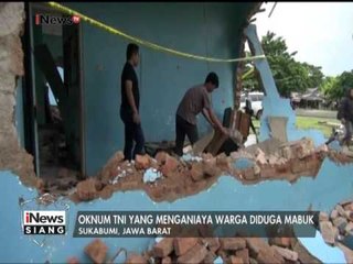 2 pos TNI AU di Sukabumi dirusak warga - iNews Siang 12/02