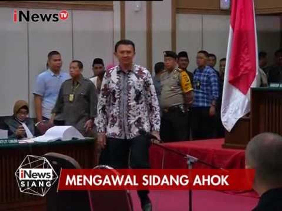 Sidang Ahok ke 10 Hadirkan 4 Orang Saksi Ahli - iNews Siang 13/02