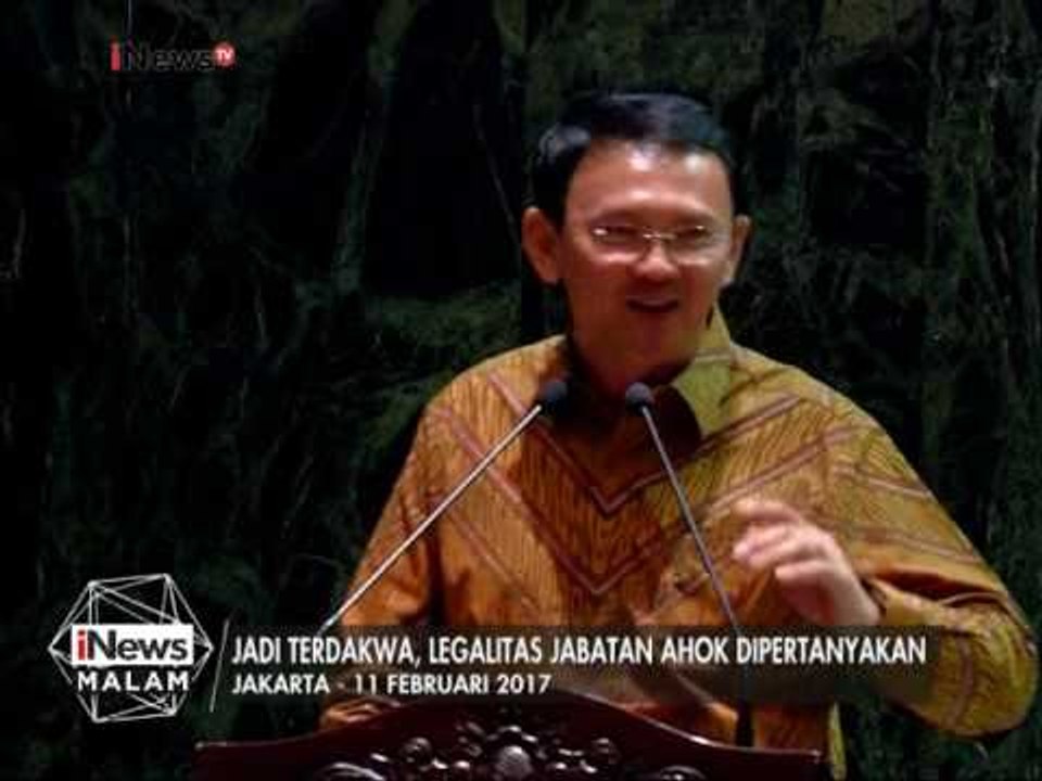 Masa cuti Kampanye habis, Ahok kembali menjadi Gubernur DKI - iNews Malam 12/02