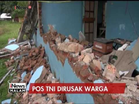Di Sukabumi, Warga & TNI sepakat berdamai - iNews Malam 12/02