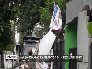 Download Video: Memasuki masa tenang, Satpol PP membersihkan atribut kampanye Pilkada - iNews Malam 12/02