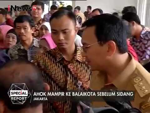 Sebelum Menuju Lokasi Sidang Ahok Sempat Mampir ke Balai Kota - Special Report 14/02