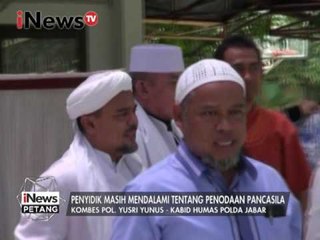 Kombes Pol. Yusri Yunus : Penyidik masih mendalami tentang penodaan Pancasila - iNews Petang 13/02