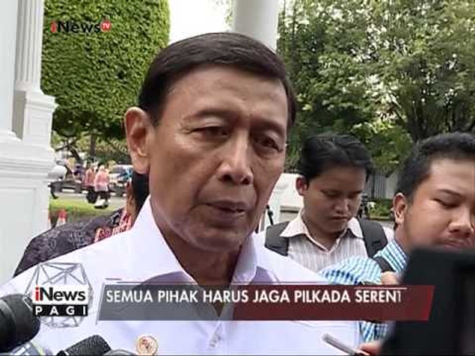 Menkopolhukam : Semua pihak harus jaga Pilkada serentak - iNews Pagi 15/02