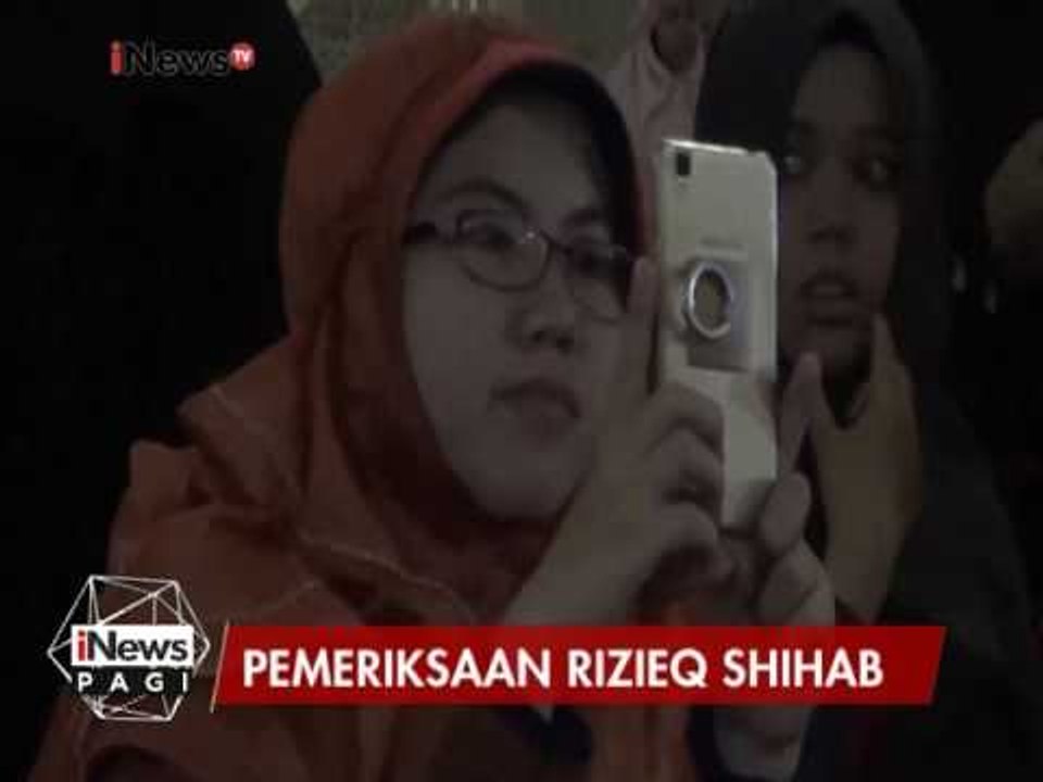 Usai pemeriksaan, Habib Rizieq menuju Masjid Jabar untuk menemui pendukungnya - iNews Pagi 14/02