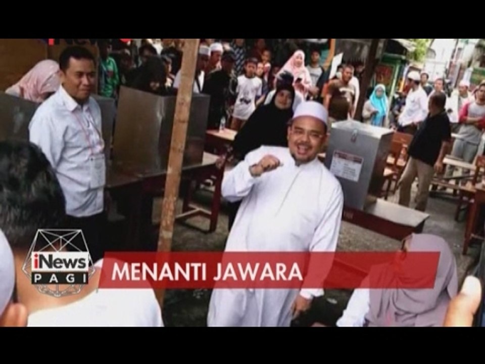 Imam Besar FPI Rizieq Shihab Gunakan Hak Pilihnya di TPS Petamburan - iNews Pagi 16/02