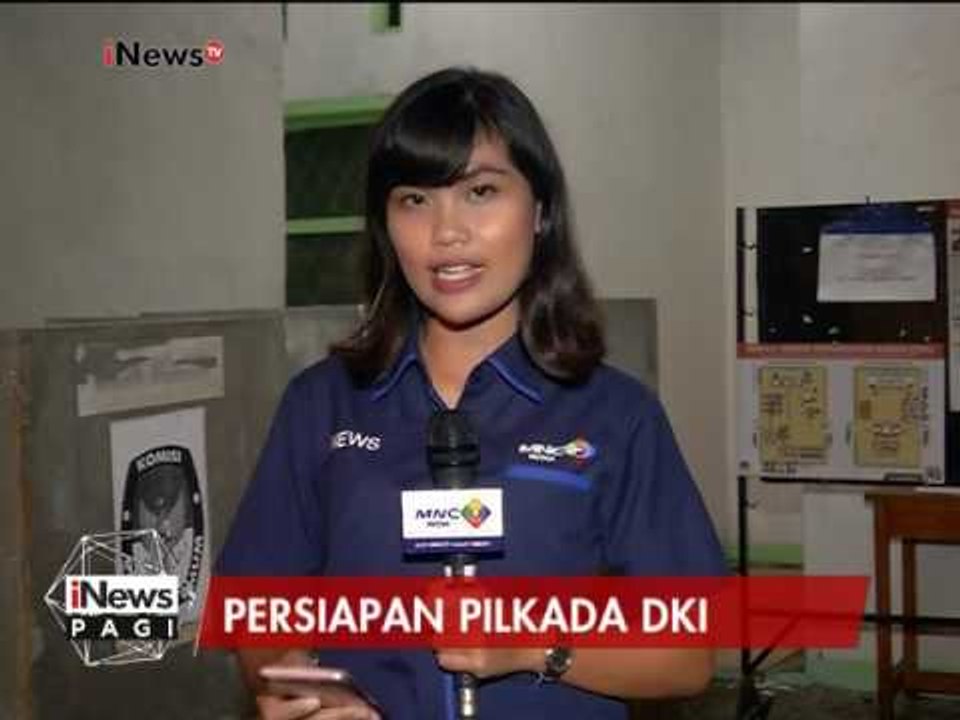 Di TPS Kebon Jeruk 603 orang ikut memilih - iNews Pagi 15/02