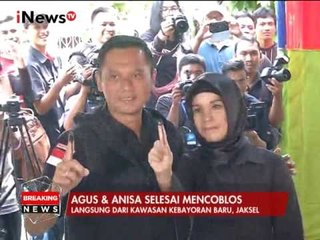 AHY & Istri Mulai Datangi TPS Untuk Memilih - Breaking News 15/02