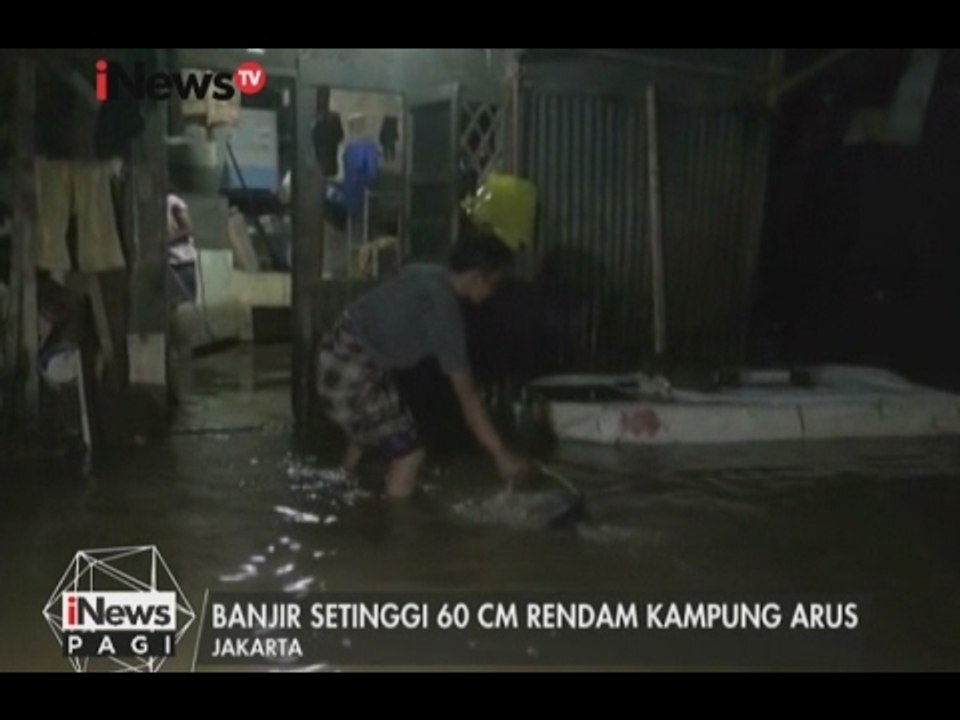 Curah Hujan Tinggi, Banjir Rendam Pemukiman Warga di Cawang - iNews Pagi 16/02