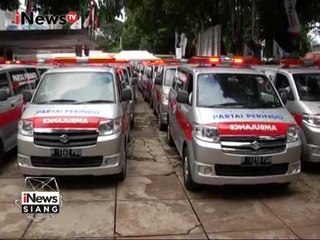 HT Melepas 37 Ambulans Perindo Tahap 4 ke DPW, DPD & DPC - iNews Siang 16/02