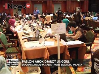 Live Report : Ahmad M. Salim, Hitung cepat KPU DKI - iNews Petang 16/02