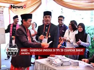 Anies Baswedan Menang Telak di TPS 28 Cilandak Barat - iNews Pagi 16/02