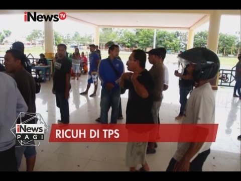 Gagal Nyoblos , Warga Buat Keributan di TPS - iNews Pagi 16/02