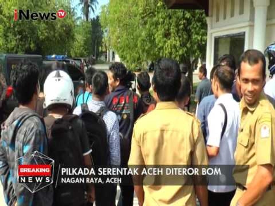 Kantor Bupati Nagan Raya, Aceh Diteror Bom - Breaking News 15/02