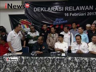 Konferensi Pers relawan AHY - Sylvi - iNews Petang 16/02
