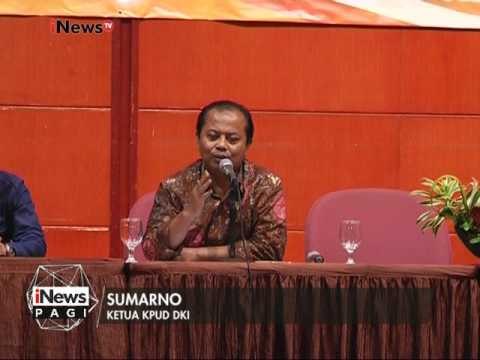 KPUD DKI rampungkan Sistem Informasi perhitungan suara - iNews Pagi 18/02