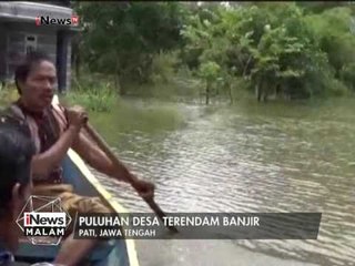 Sudah hampir 2 minggu, banjir di Pati tak kunjung surut - iNews Malam 19/02
