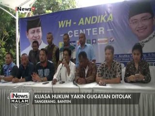 Kuasa Hukum WH-Andika bantah lakukan kecurangan - iNews Malam 18/02