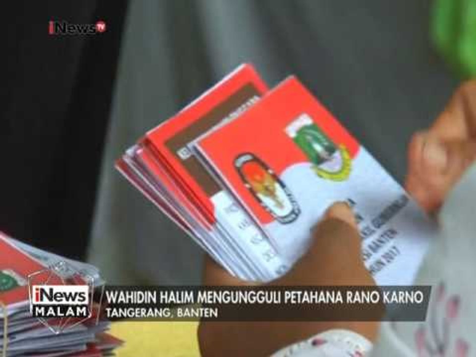 Pemilihan suara ulang di Teluk Naga Banten dimenangkan oleh Wahidin Halim - iNews Malam 19/02
