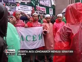 Meski Diguyur Hujan, Peserta Aksi 212 Tidak Menyerah & Bersemangat - iNews Siang 21/02