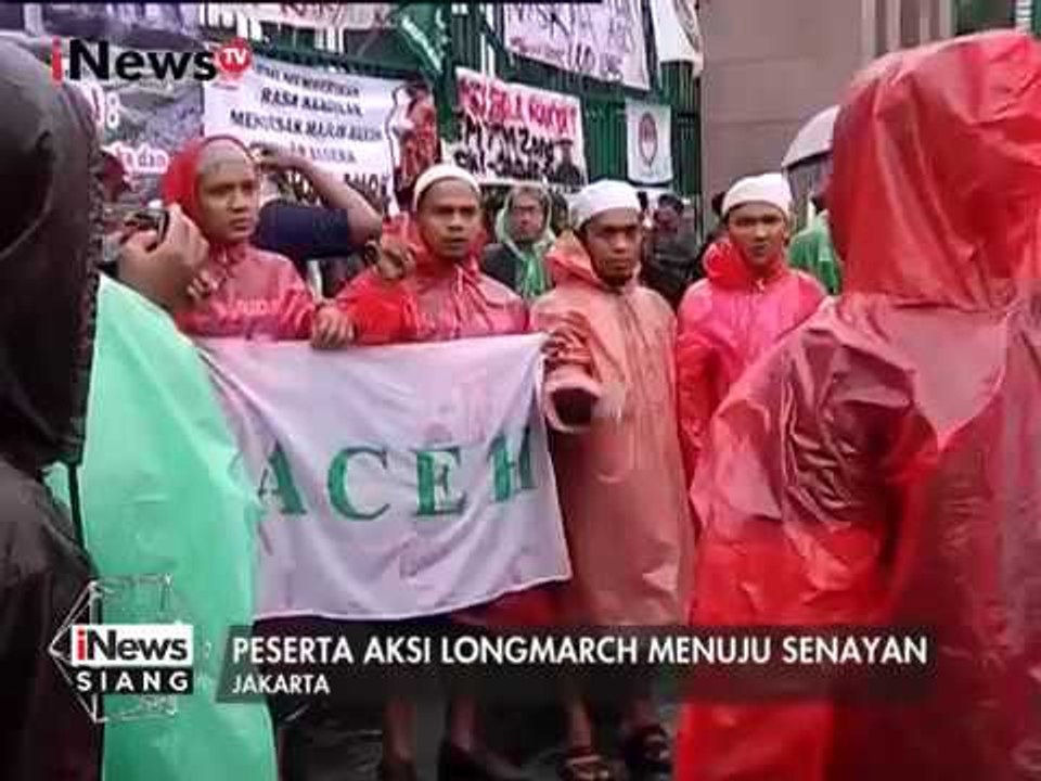 Meski Diguyur Hujan, Peserta Aksi 212 Tidak Menyerah & Bersemangat - iNews Siang 21/02