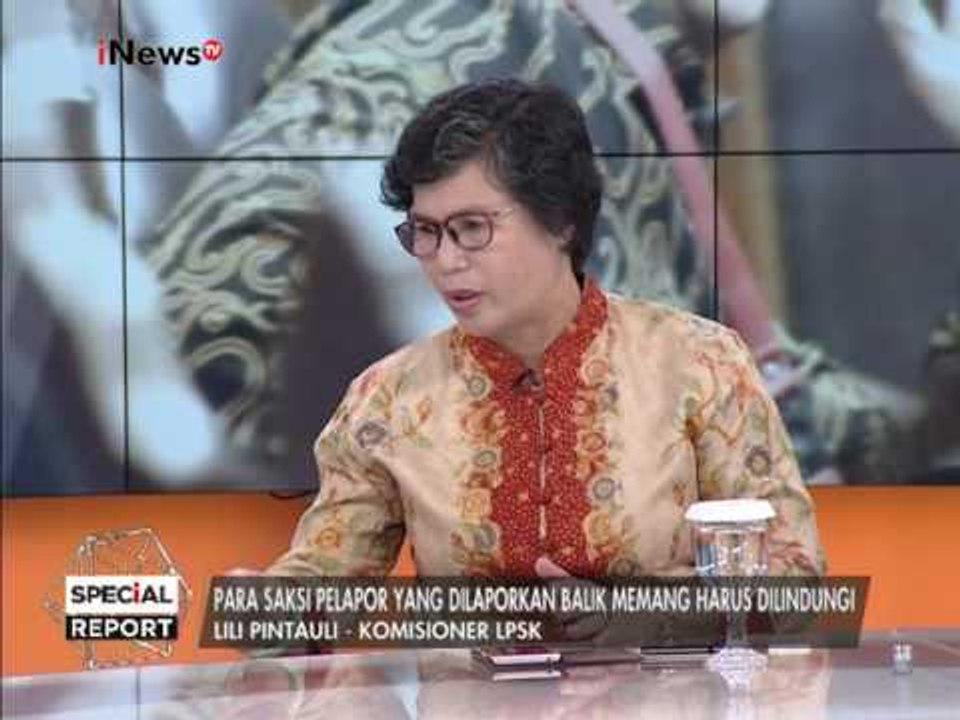 Nicholay Aprilindo : Harus ada Revisi UU perlindungan saksi - Special Report 21/02