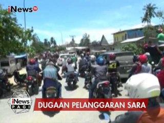 Kelompok Kerukunan Warga di Sulteng, Desak Polisi Tangkap Pelaku Pelecehan Etnis - iNews Pagi 22/02