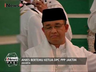 Cawagub Anies Baswedan Temui Ketua DPC PPP Jaktim - iNews Pagi 23/02