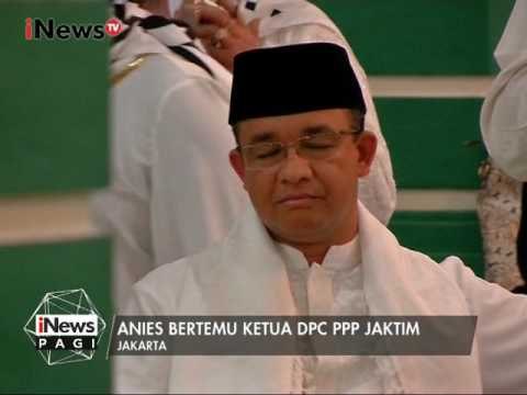 Cawagub Anies Baswedan Temui Ketua DPC PPP Jaktim - iNews Pagi 23/02