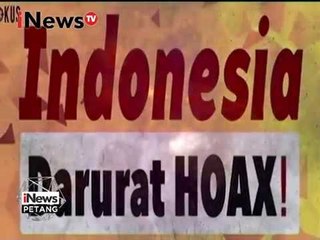 Gerakan menolak HOAX - iNews Petang 22/02