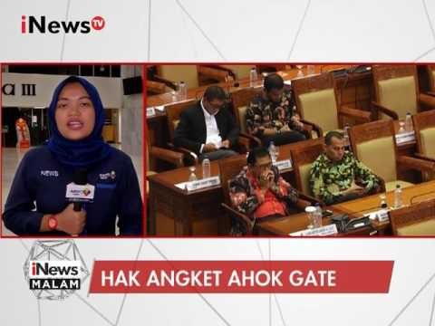 DPR RI Gelar Rapat Paripurna Terkait Hak Angket Ahok - iNews Malam 23/02