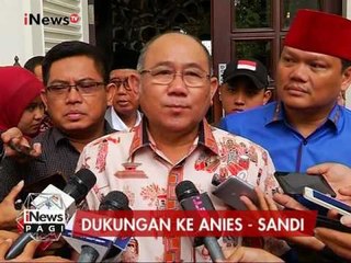 Nachrowi Ramli akan komunikasi internal sebelum dukung Anies-Sandi - iNews Pagi 24/02