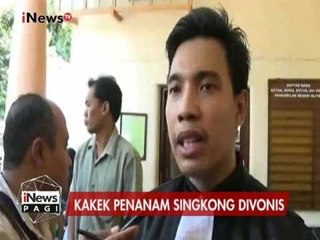 Seorang kakek di Blitar divonis akibat menghasut tanam singkong - iNews Pagi 24/02