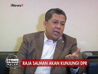 Download Video: Raja Salman akan kunjungi DPR, berikut penjelasan Fahri Hamzah - iNews Malam 24/02