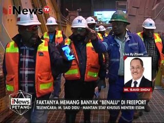 Telewicara : M. Said Didu. Freeport biki repot - iNews Petang 24/02