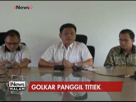 Titiek Soeharto mendukung Paslon no 3, Golkar panggil Titiek? - iNews Malam 24/02