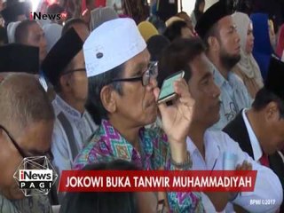 Hari ini, Jokowi membuka Tanwir Muhammadiyah 2017 di Ambon - iNews Pagi 25/02
