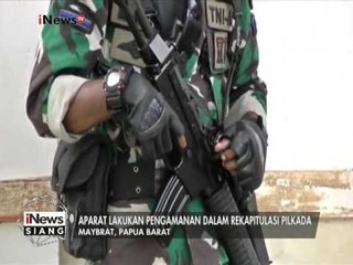 890 Personel gabungan amankan Rekapitulasi di Maybrat Papua - iNews Siang 26/02
