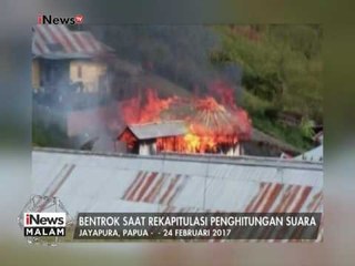 Download Video: Rekapitulasi suara di Papua ricuh, 1 orang tewas - iNews Malam 25/02