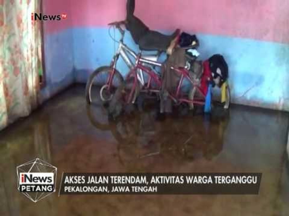 Dampak banjir rob, akses jalan terendam, aktivitas warga terganggu - iNews Petang 25/02