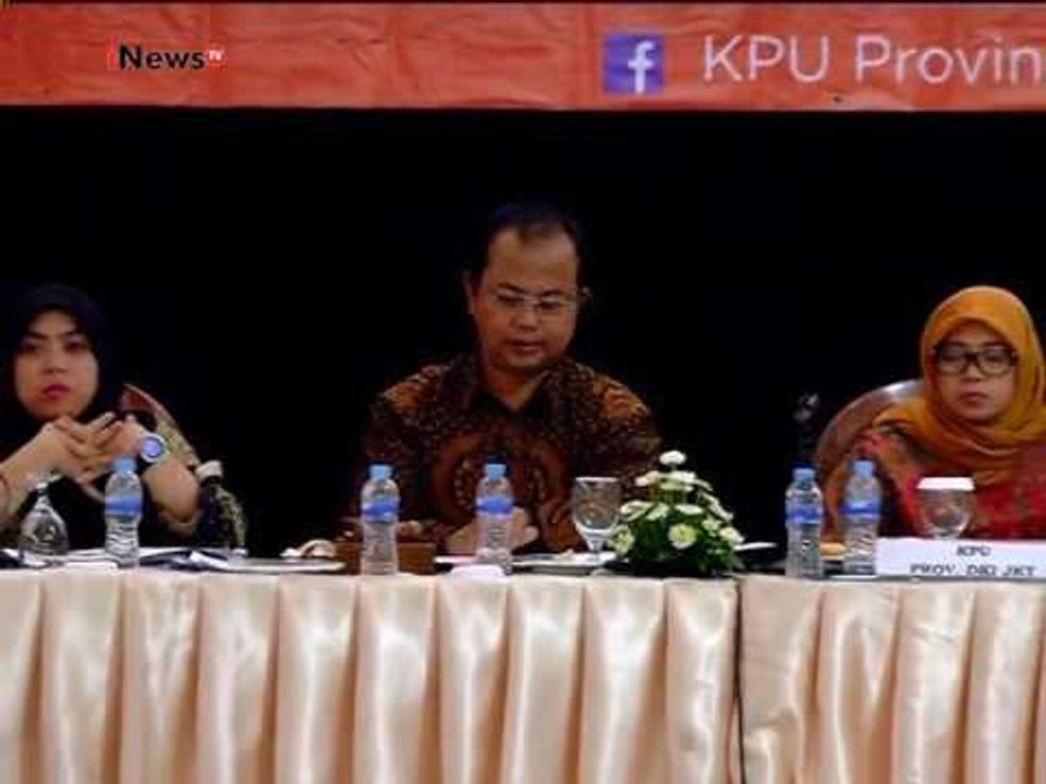 Suasana terkini Rapat Pleno terbuka Rekapitulasi Pilkada DKI Jakarta - Special Report 26/02