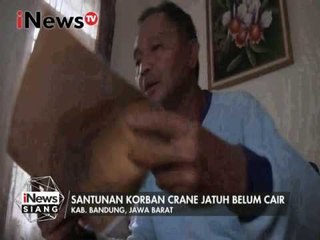 Korban Crane roboh berharap banyak kedatangan Raja Salman - iNews Siang 27/02