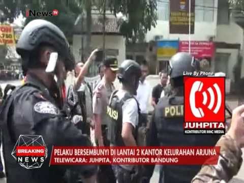 Pelaku pemboman dan penembakan di Bandung tewas di lantai 2 Kantor Kelurahan - Breaking News 27/02