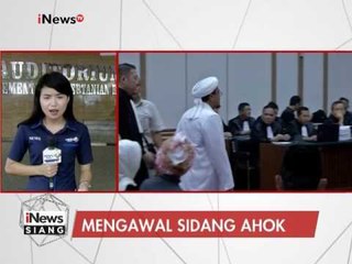 Kehadiran saksi Ahli Agama Rizieq Shihab telah usai - iNews Siang 28/02