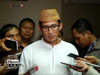 Sandiaga Uno : Investasi Arab Saudi dapat membuka lapangan kerja - iNews Pagi 02/03
