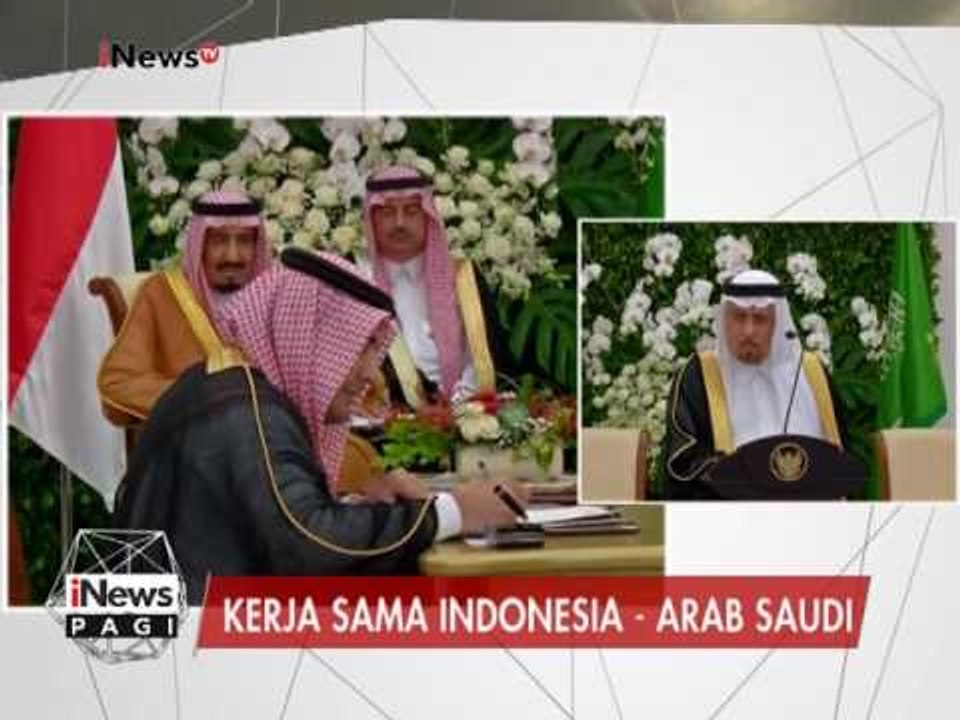 Berikut keterangan Menlu Arab Saudi atas kunjungan Raja Salman ke Indonesia - iNews Pagi 02/03